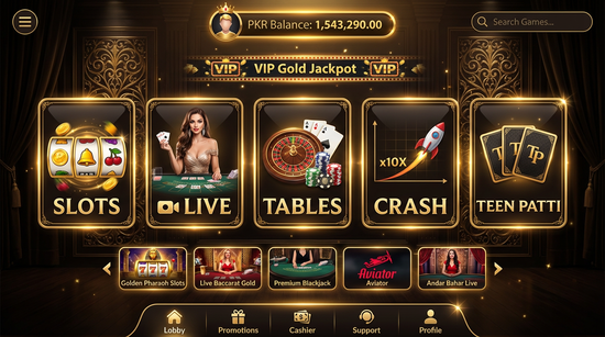 Main screen of fantasy gems casino page for PK players - 4